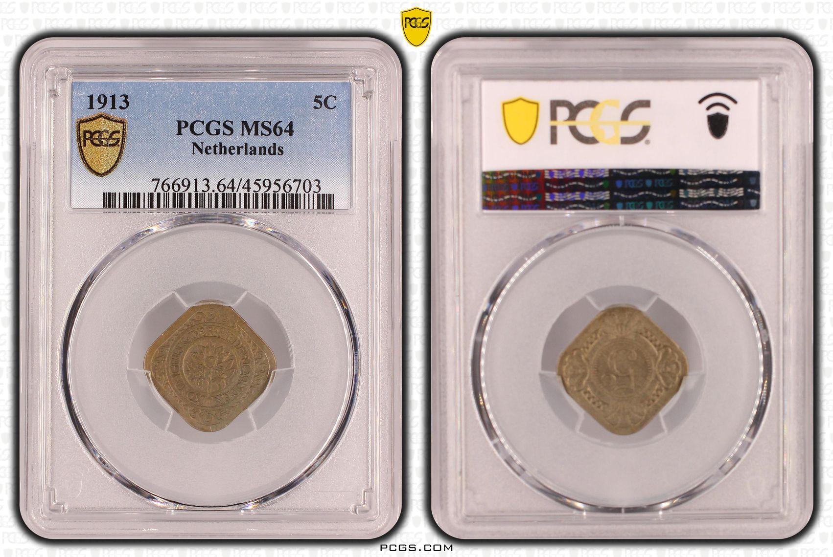 5 cent 1913 PCGS MS64 5 cent 1913 PCGS MS64