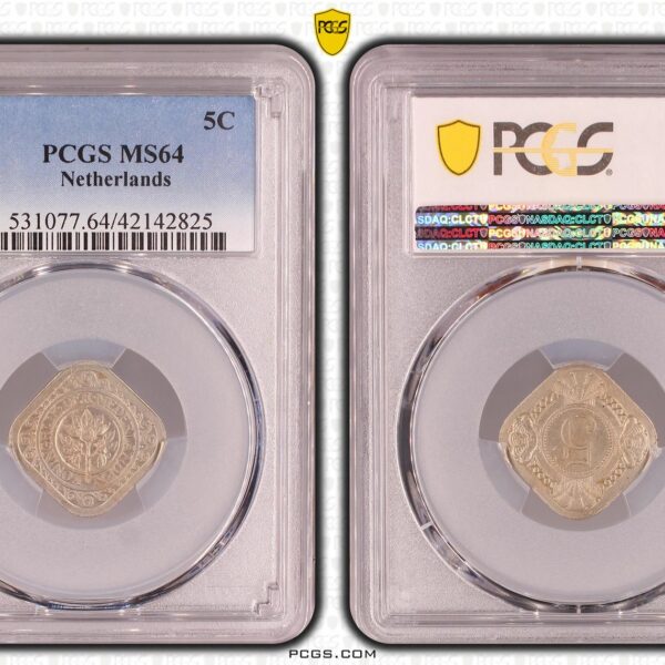 5 cent 1914 PCGS MS64
