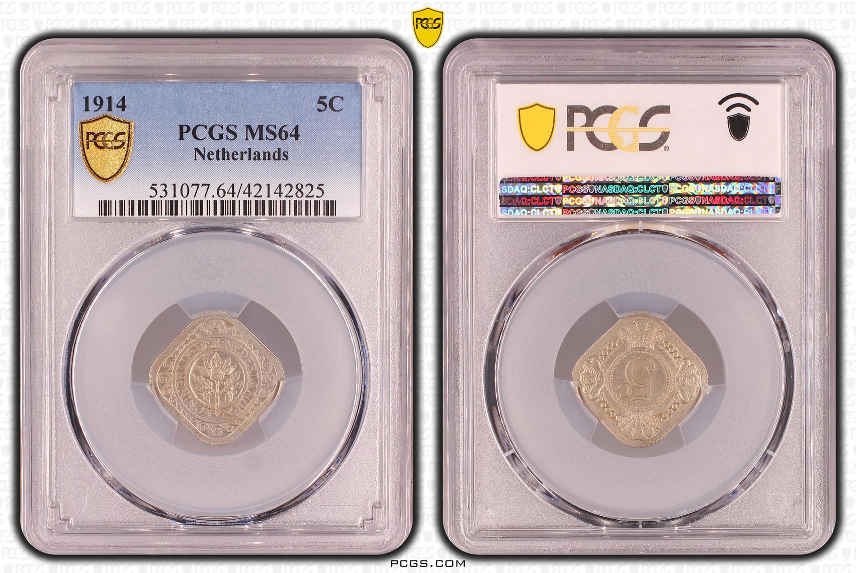 5 cent 1914 PCGS MS64 5 cent 1914 PCGS MS64