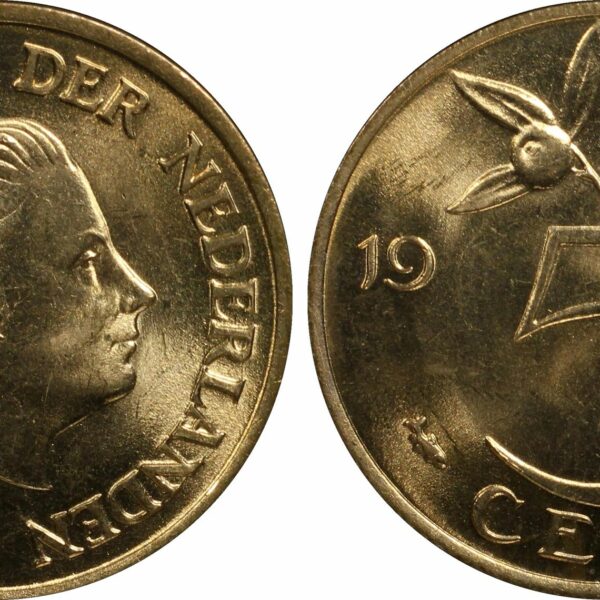 5 cent 1964 PCGS MS65 RD