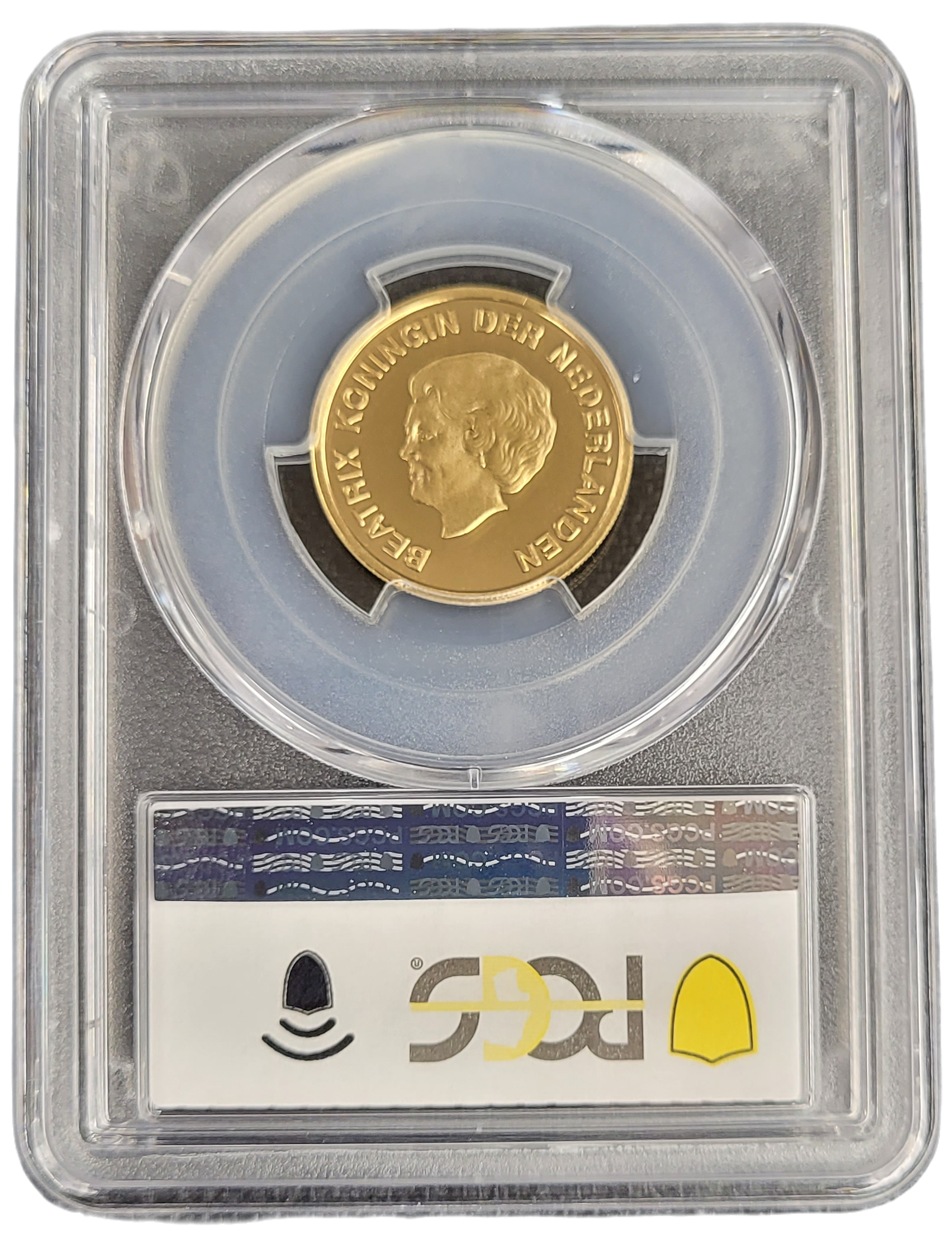 Aruba gouden 10 florin 2004 Statuut Koninkrijk der Nederlanden PR66 DCAM PCGS-back