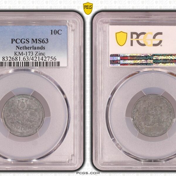 Zinken 10 cent 1941 MS63