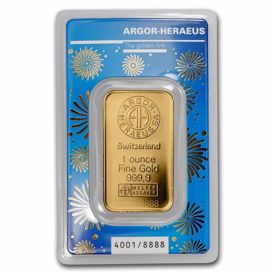 1 oz Goudbaar - Argor-Heraeus Year of the Rabbit-back