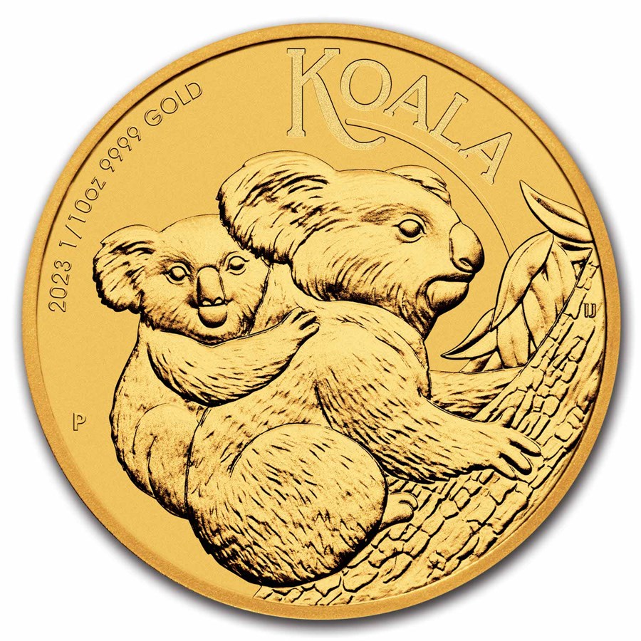 Gouden Koala - 1_10 oz 2023-front