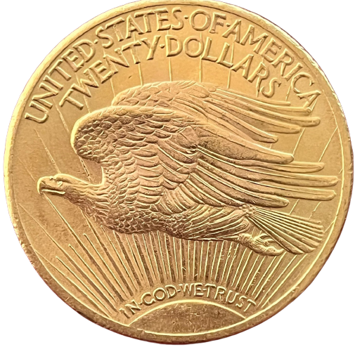 Gouden 20 dollars Saint-Gaudens Double Eagle