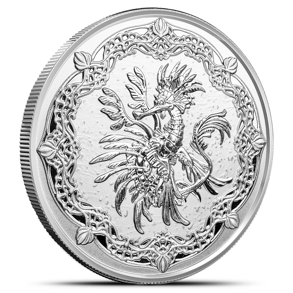 Samoan Sea Dragon - 1 oz 2022 (15.000 oplage)-front sea dragon