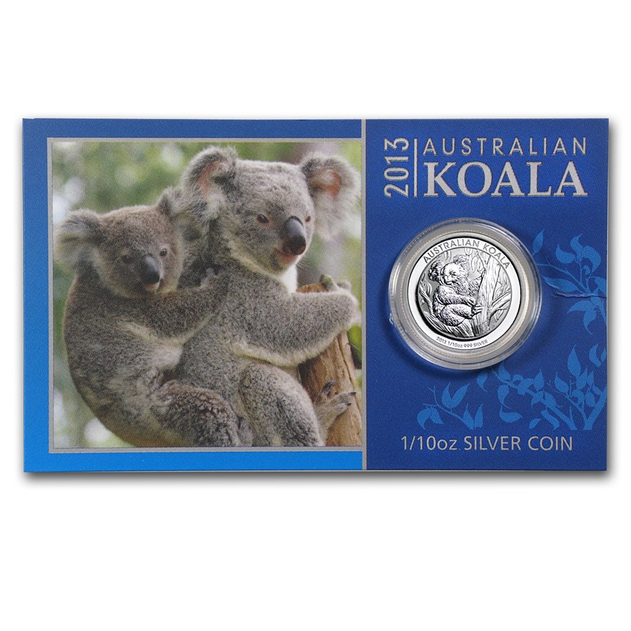 1.10 oz Koala 2013 - inc display card 1/10 oz Koala 2013