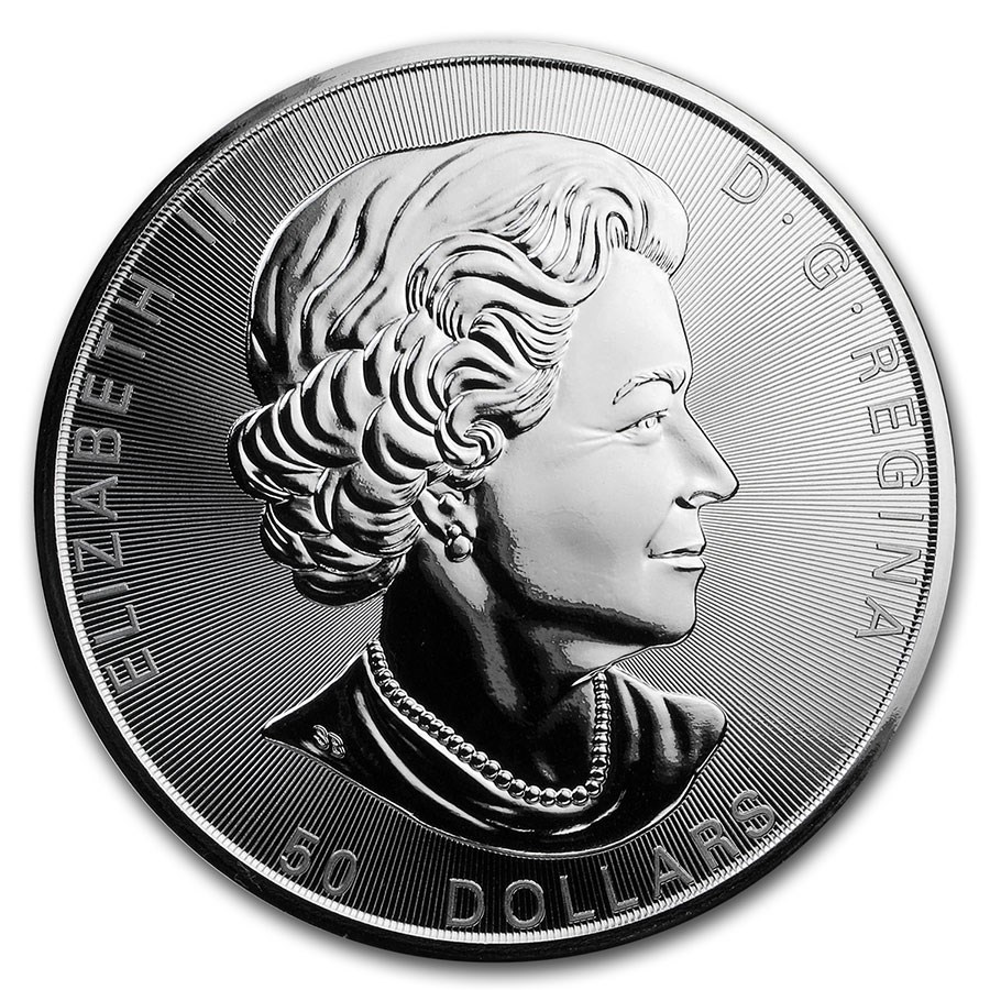 10 oz Magnificent Maple Leaf 2020 achterkant