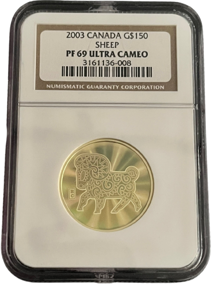 150 dollar 2003 Sheep Hologram