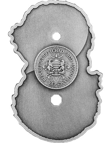 Chad Dragon & Dragon 3 oz 2024 Antique Finish-back