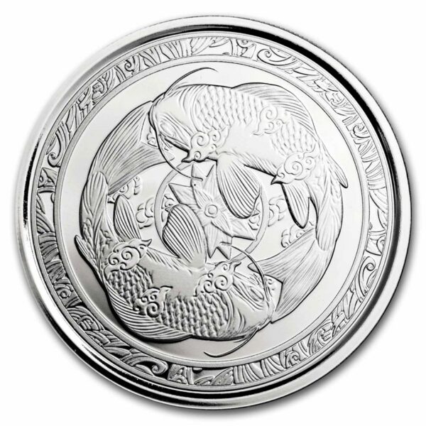 Fiji Koi Fish 1 oz 2023 Prooflike