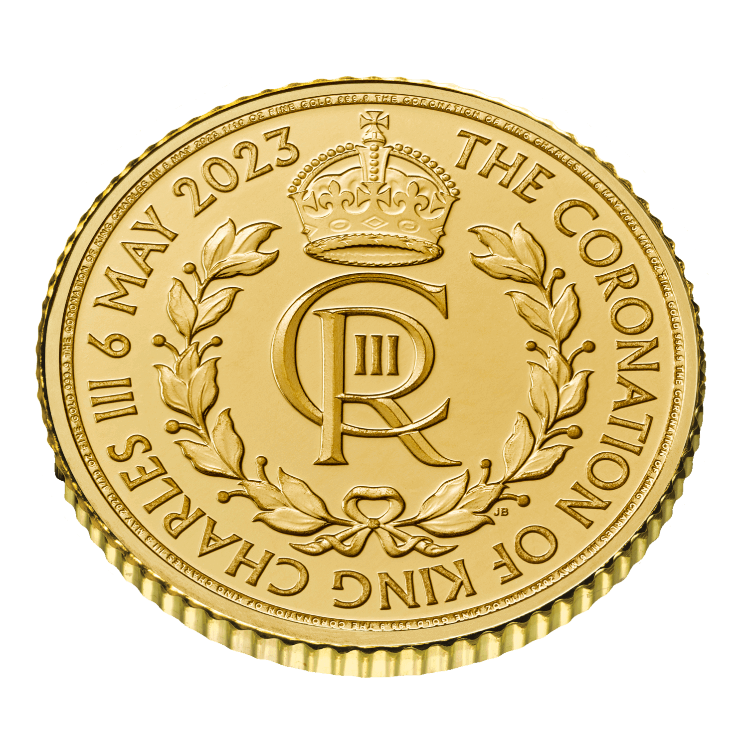 Gouden Britannia 1.10 oz 2023 (King Charles Coronation) -back Gouden Britannia 1/10 oz 2023 (King Charles Coronation)