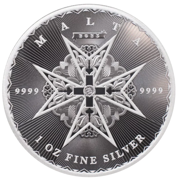 Maltezer Kruis 1 oz zilver 2023
