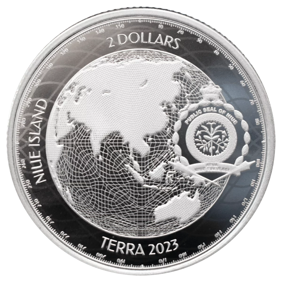 Niue - Terra Silver Coin 1 oz 2023-front
