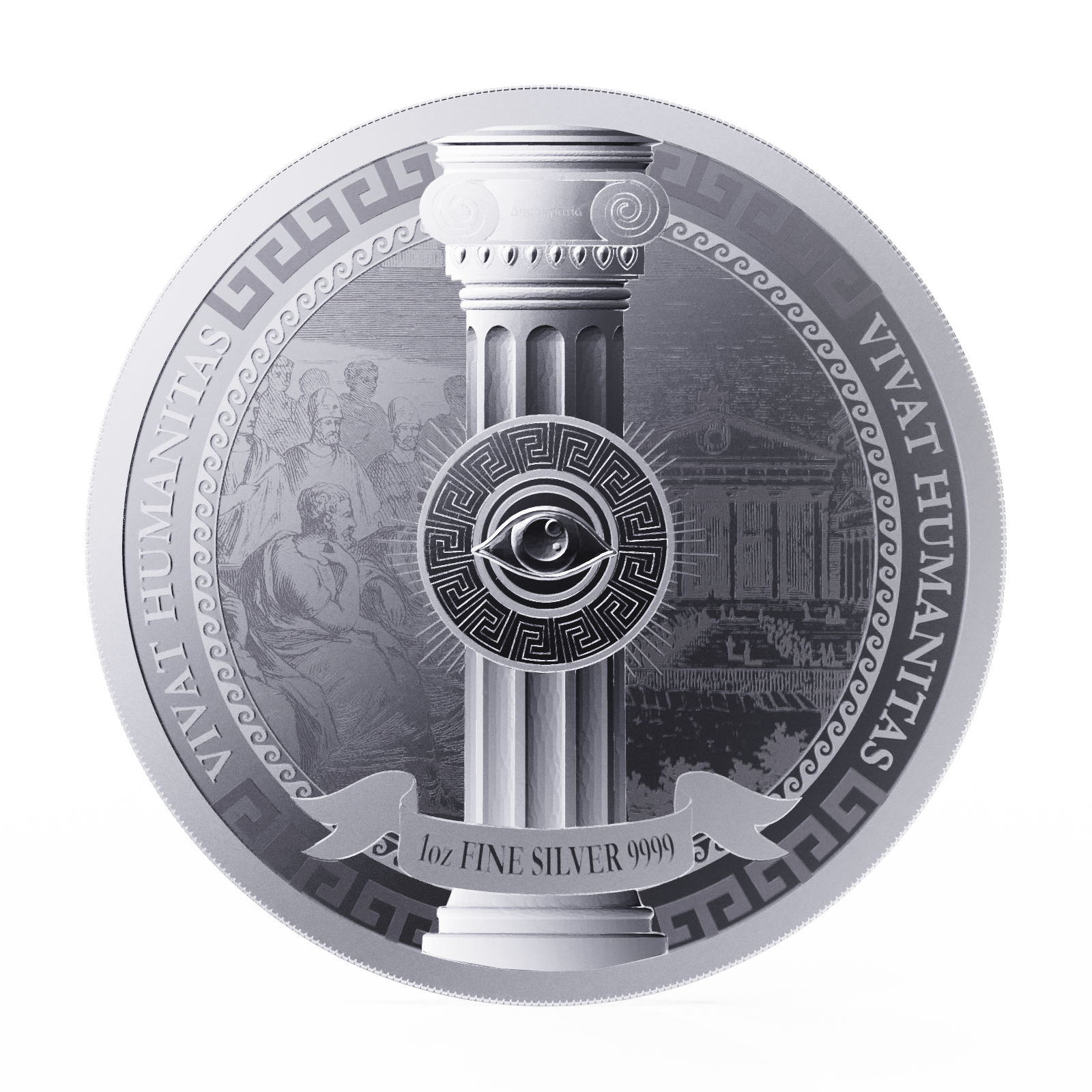 Niue - Vivat Humanitas Silver Coin 1 oz 2023-front Niue - Vivat Humanitas Silver Coin 1 oz 2023