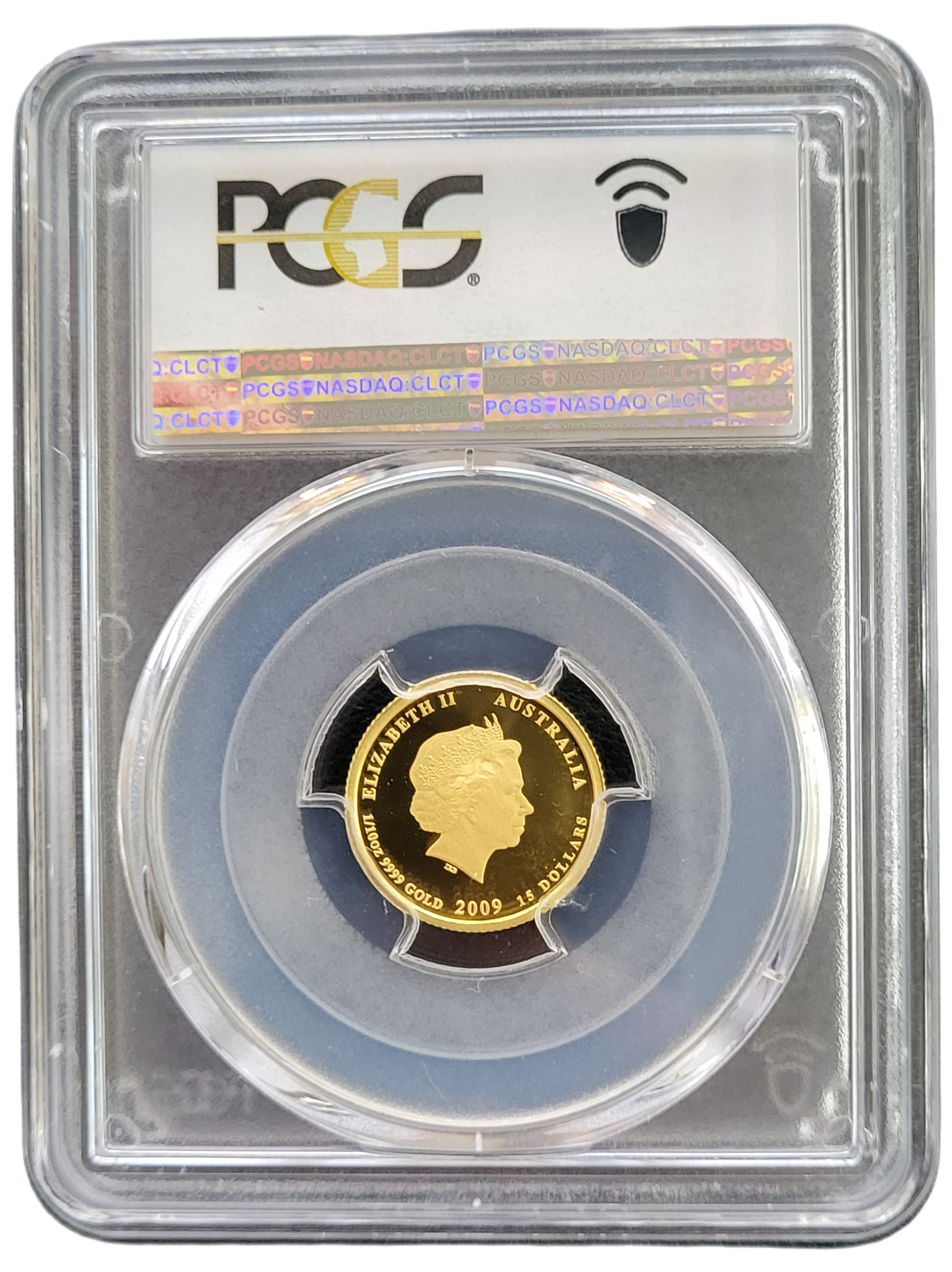 1.10 oz 2009 Year of the Ox-back