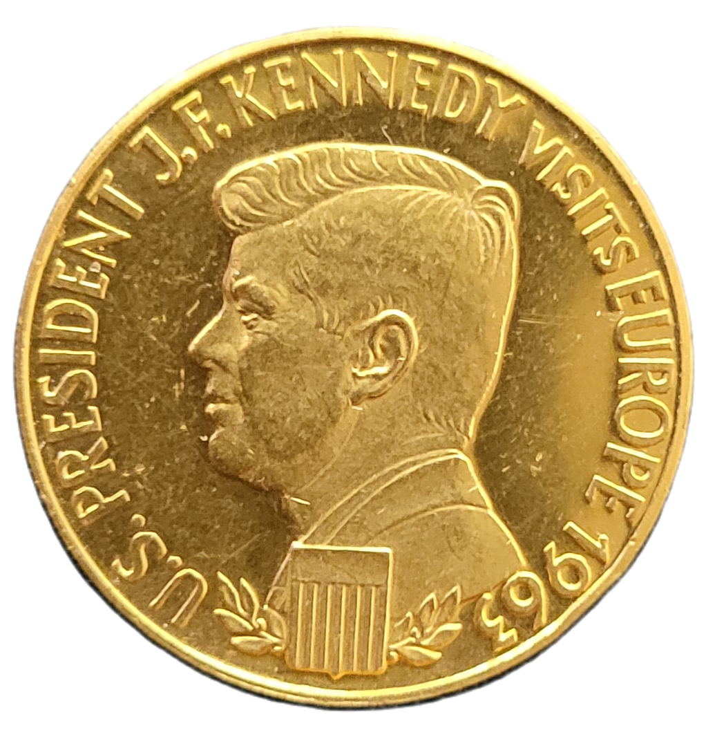2.5 Dukaat Kennedy 1963 Dukaat 1963 John F. Kennedy