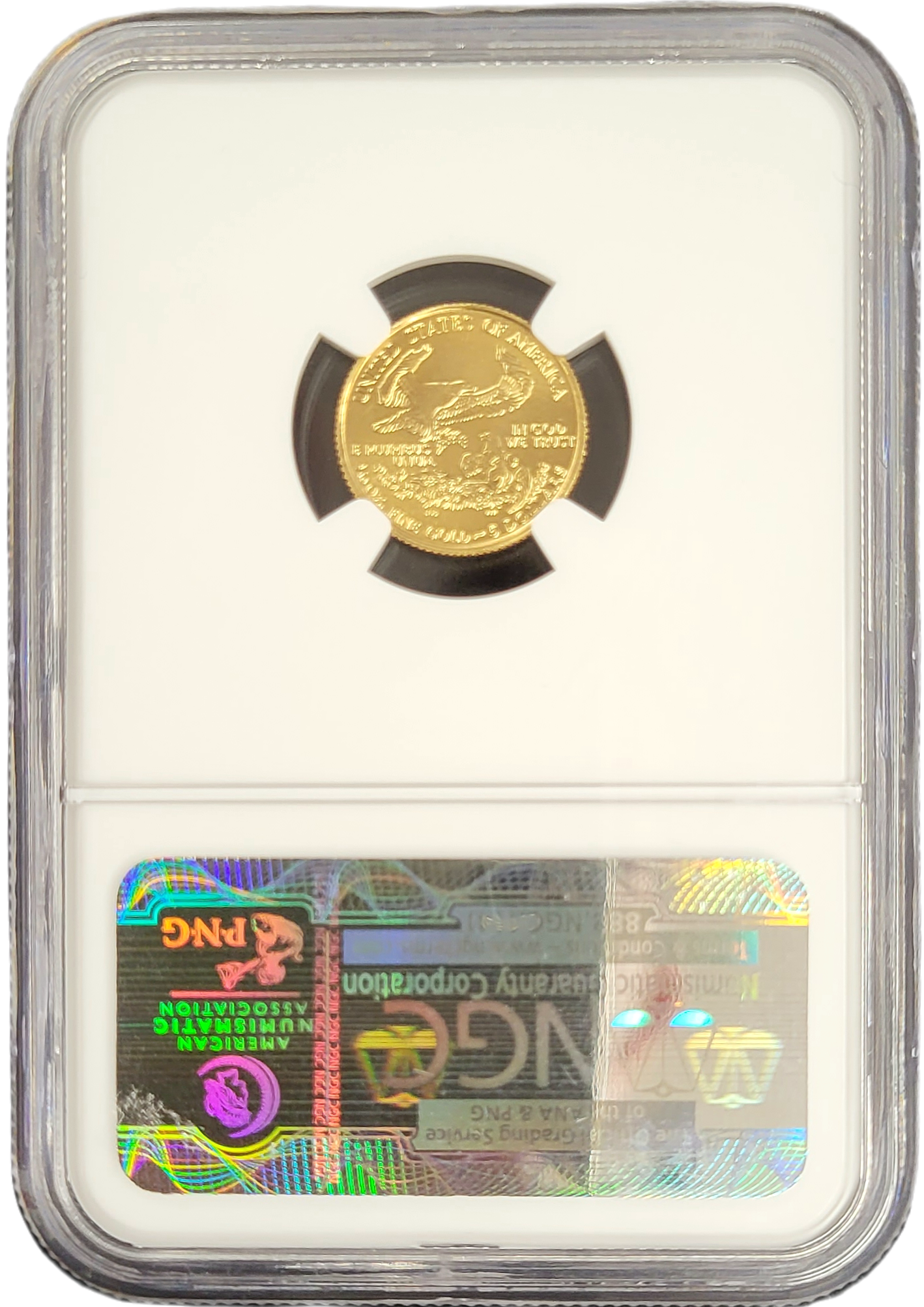 American Eagle 1.10 oz 1996-back American Eagle 1/10 oz 1996