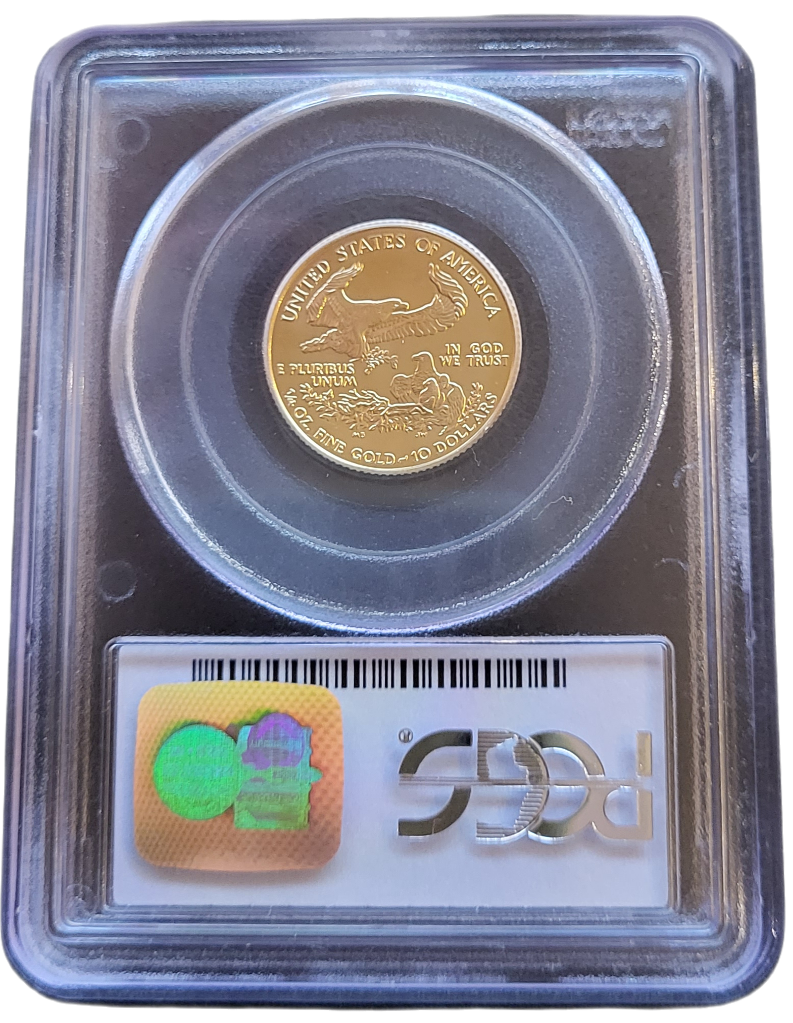 American Eagle 1.4 oz 2000 pcgs ms 69-back