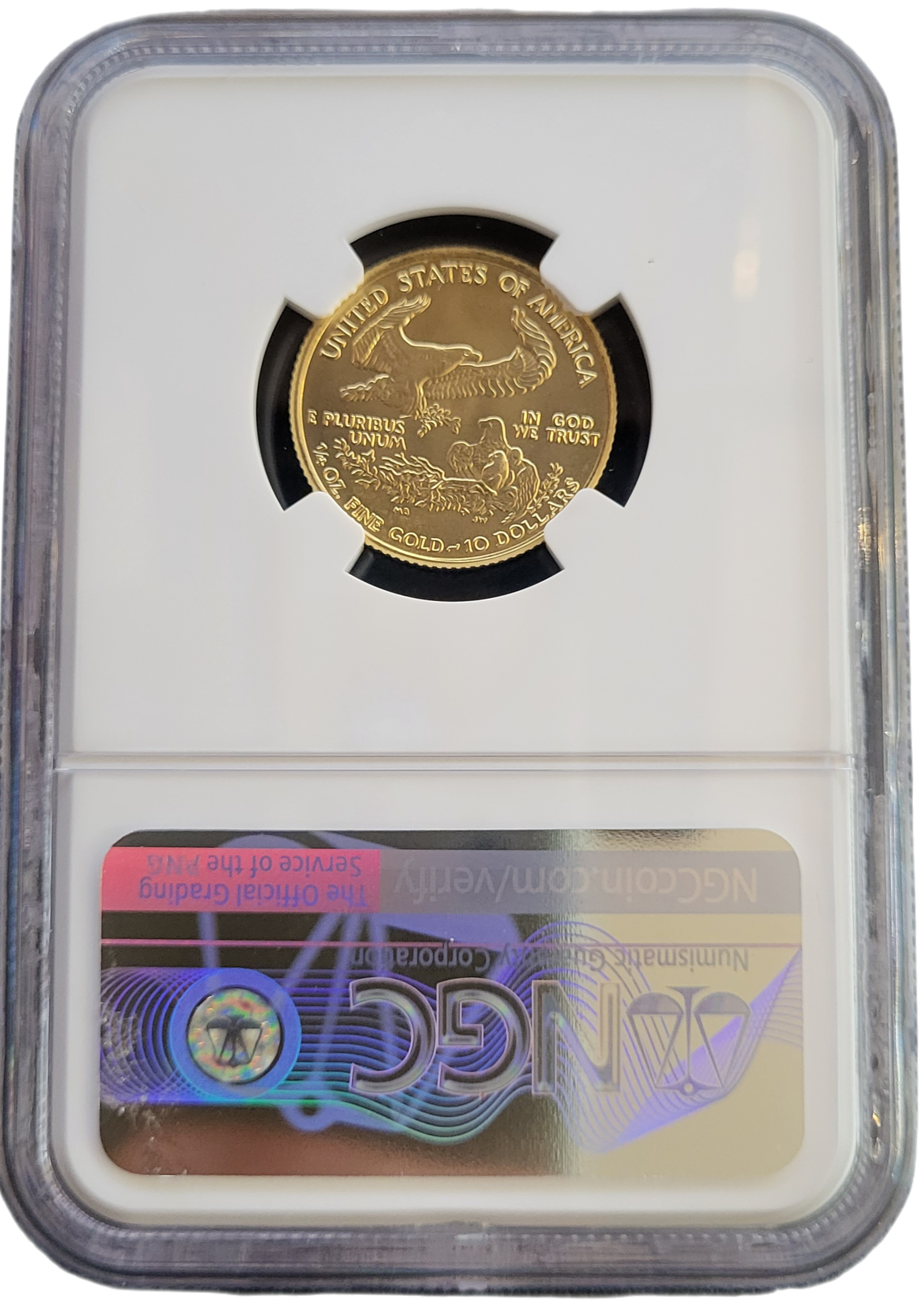 American Eagle 1.4 oz 2006 FS Edmund C. Moy-back American Eagle 1/4 oz 2006 FS Edmund C. Moy