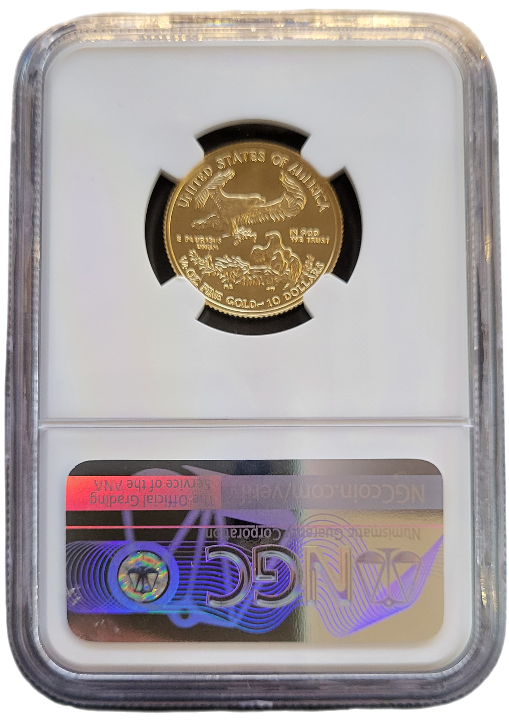 American Eagle 1.4 oz 2012 Edmund C. Moy-back