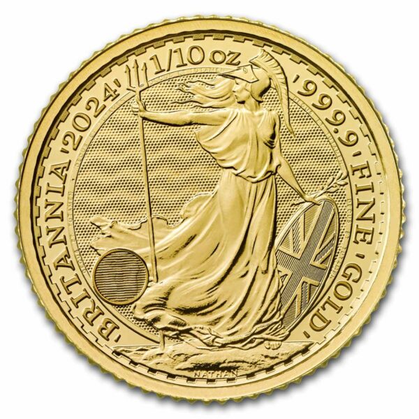 Gouden Britannia 1/10 oz 2024