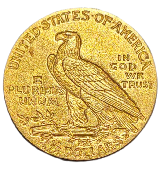 Quarter Eagle 1910 Indian Head-back Quarter Eagle 1910 Indian Head