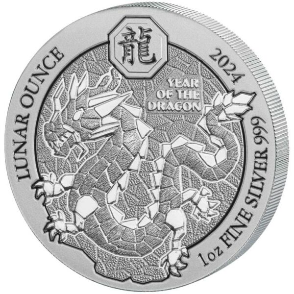 Ruanda Lunar Dragon 1 oz 2024