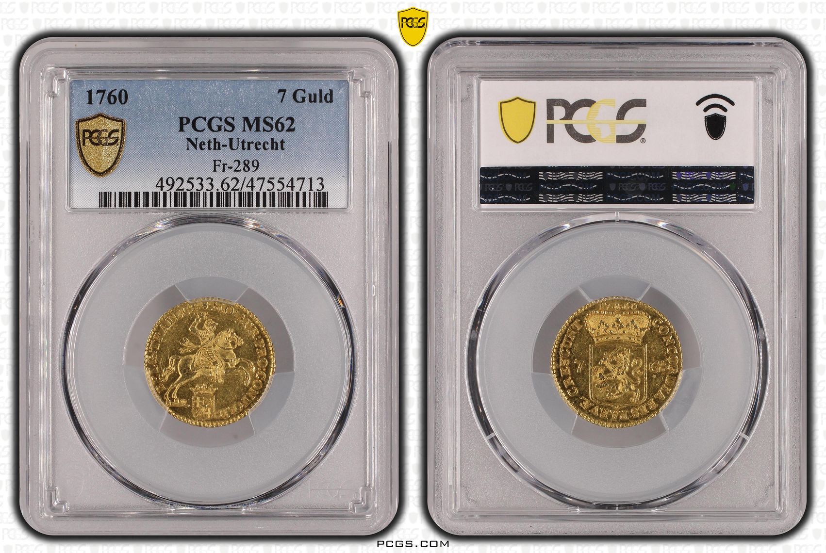 Utrecht halve gouden rijder 1760 Utrecht halve gouden rijder 1760