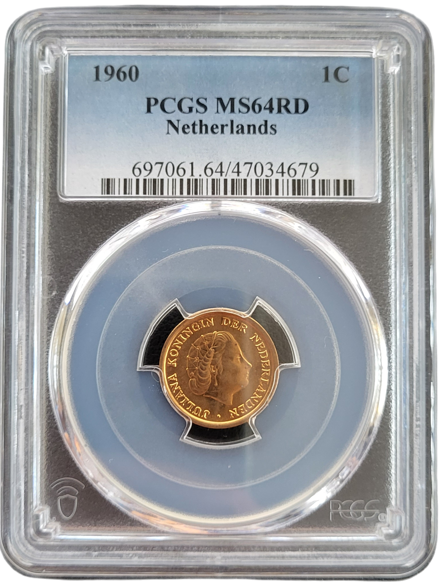 1 cent 1960 MS64-front 1 cent 1960 MS64