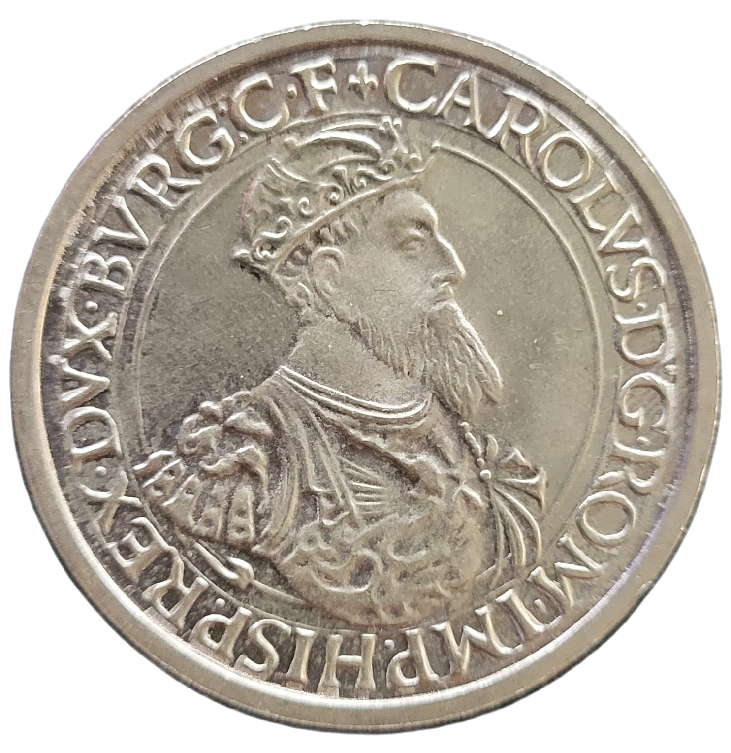 5 ecu 1987 Karel V Zilveren 5 ecu