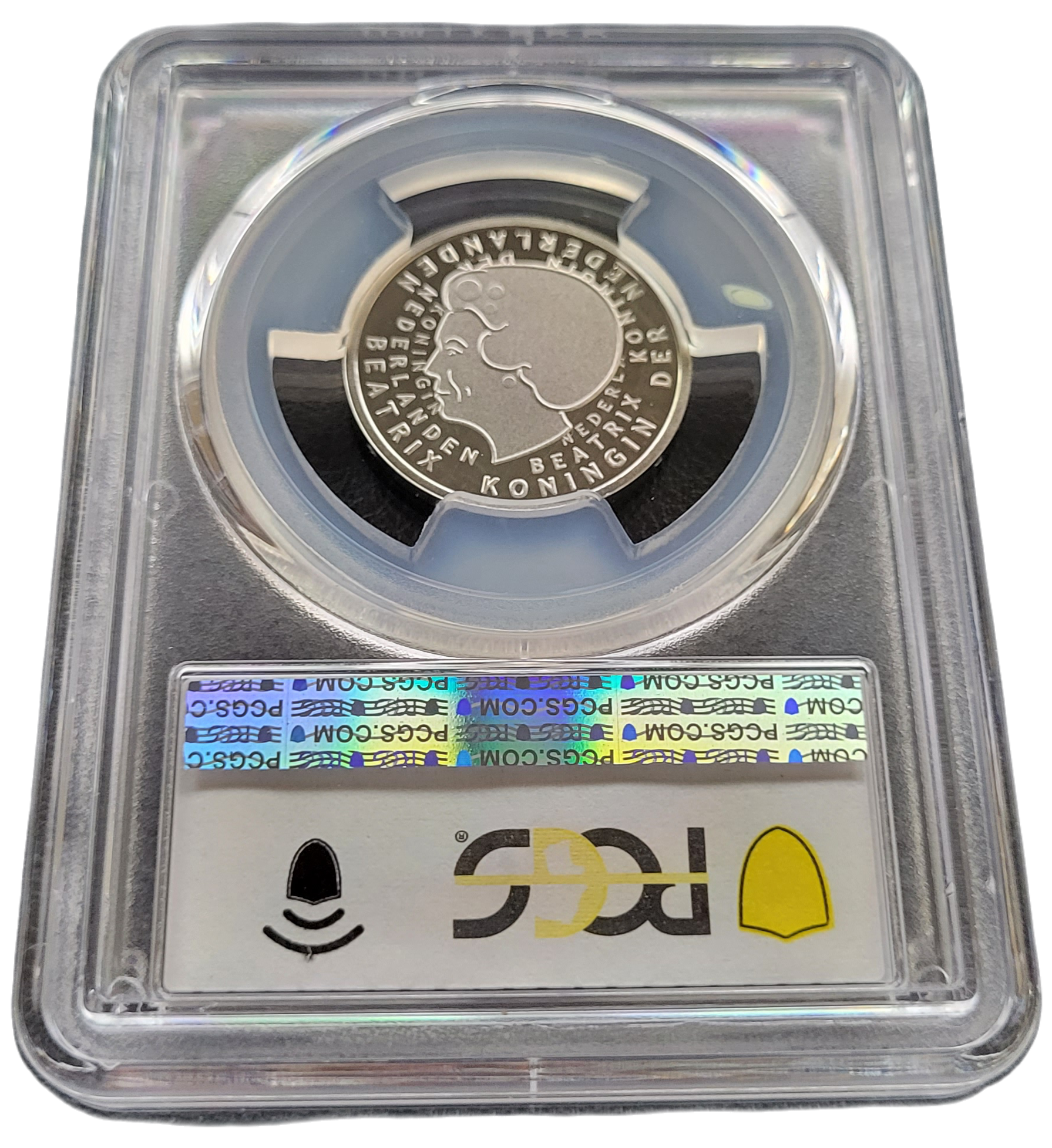 nikkelen 1 gulden 2001 Loeki -back