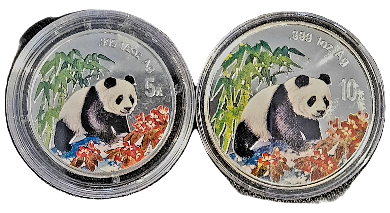 Chinese Panda 1997 gekleurd -front Chinese Panda 1997 gekleurd