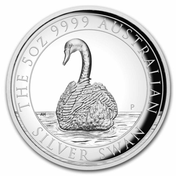 Swan 5 oz 2023 Proof High Relief