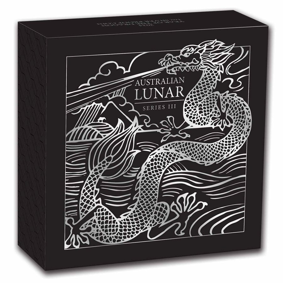 year of the dragon L3 1 oz proof -box
