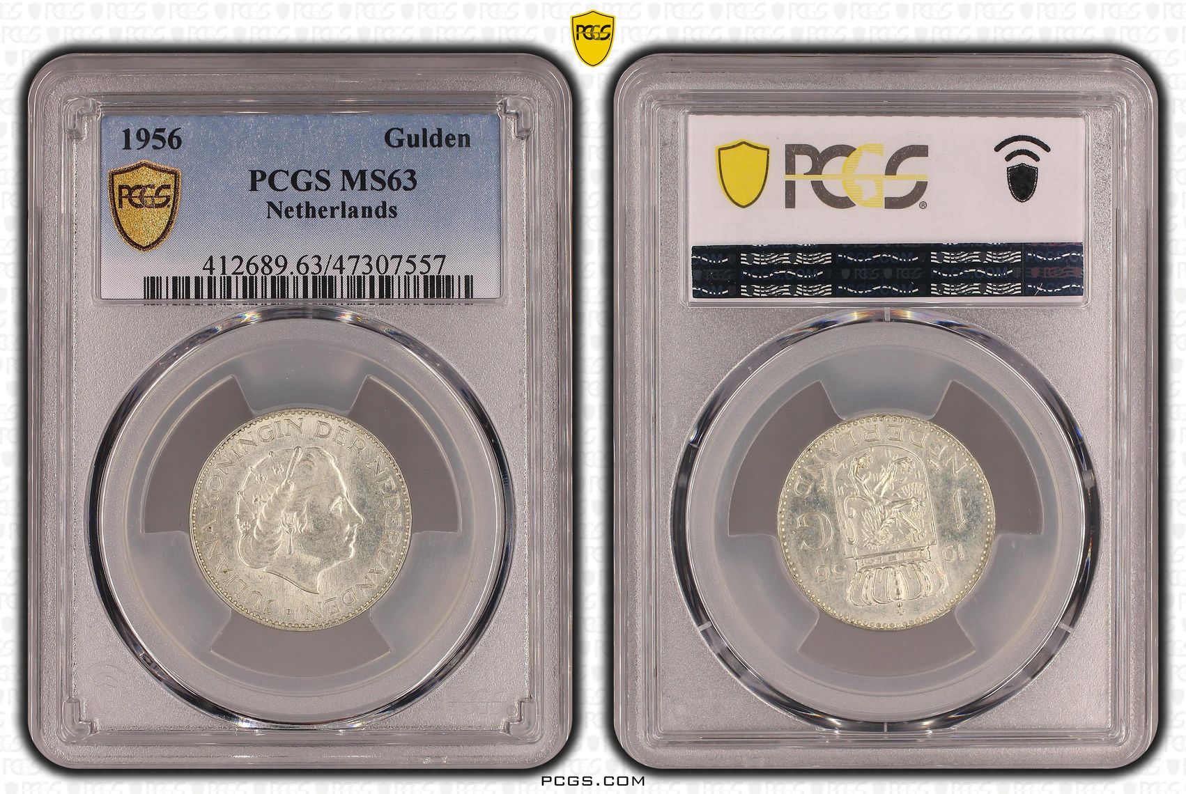 1 Gulden 1956 MS63 1 Gulden 1956 MS63