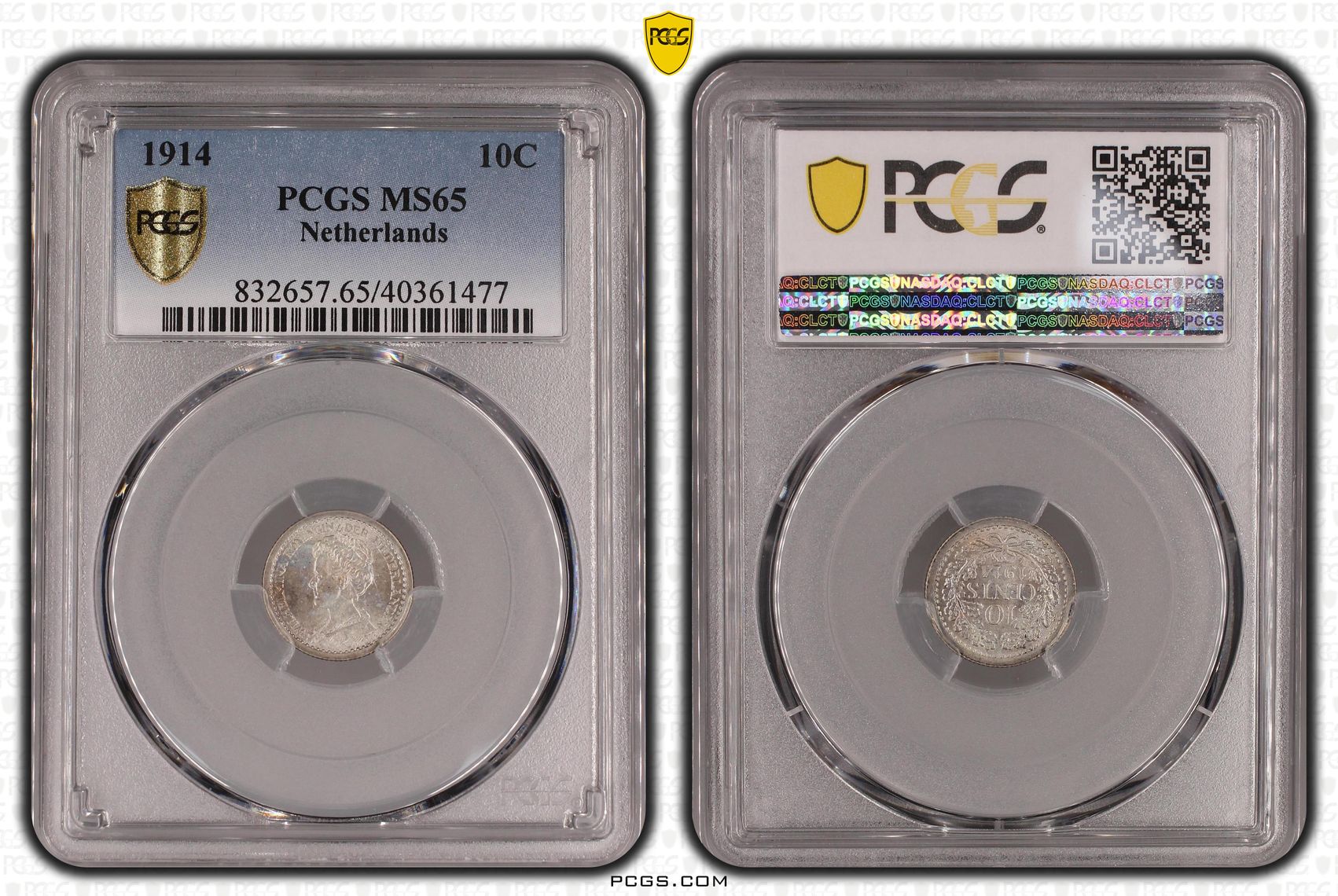 10 cent 1914 MS65 PCGS 10 cent 1914 MS65 PCGS