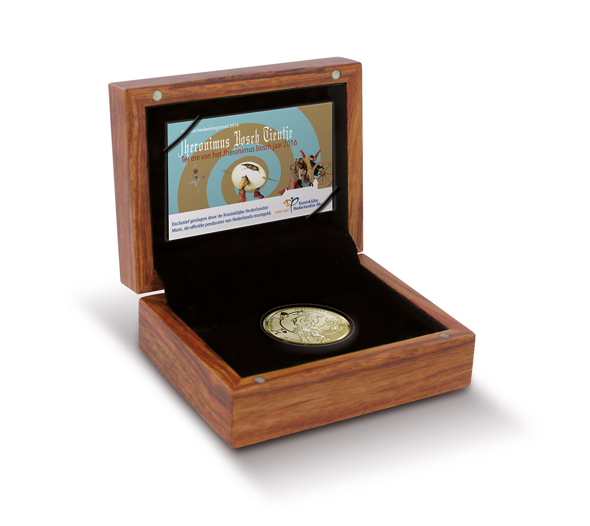 Gouden 10 euro 2016 Proof Jheronimus Bosch Gouden 10 euro 2016 Proof Jheronimus Bosch