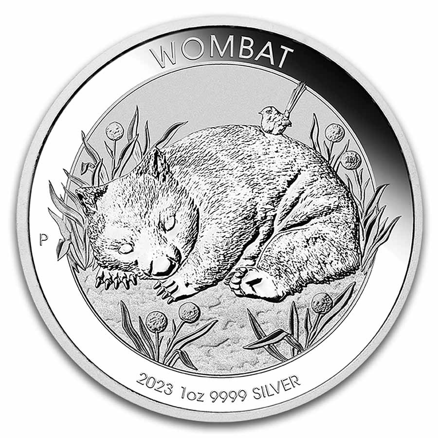 Wombat 1 oz 2023 front 101munten Wombat 1 oz 2023