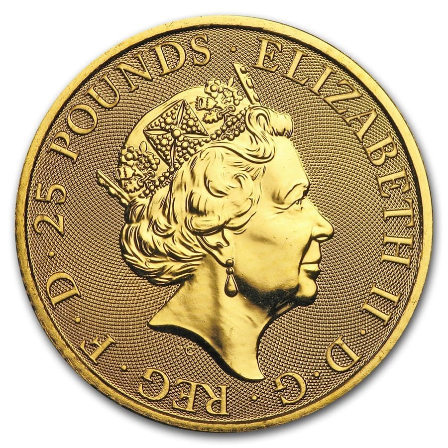 falcon of the plantagenets 0.25 oz -back