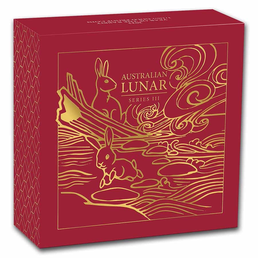year of the rabbit 1.10 oz 2023 proof - box2 year of the rabbit
