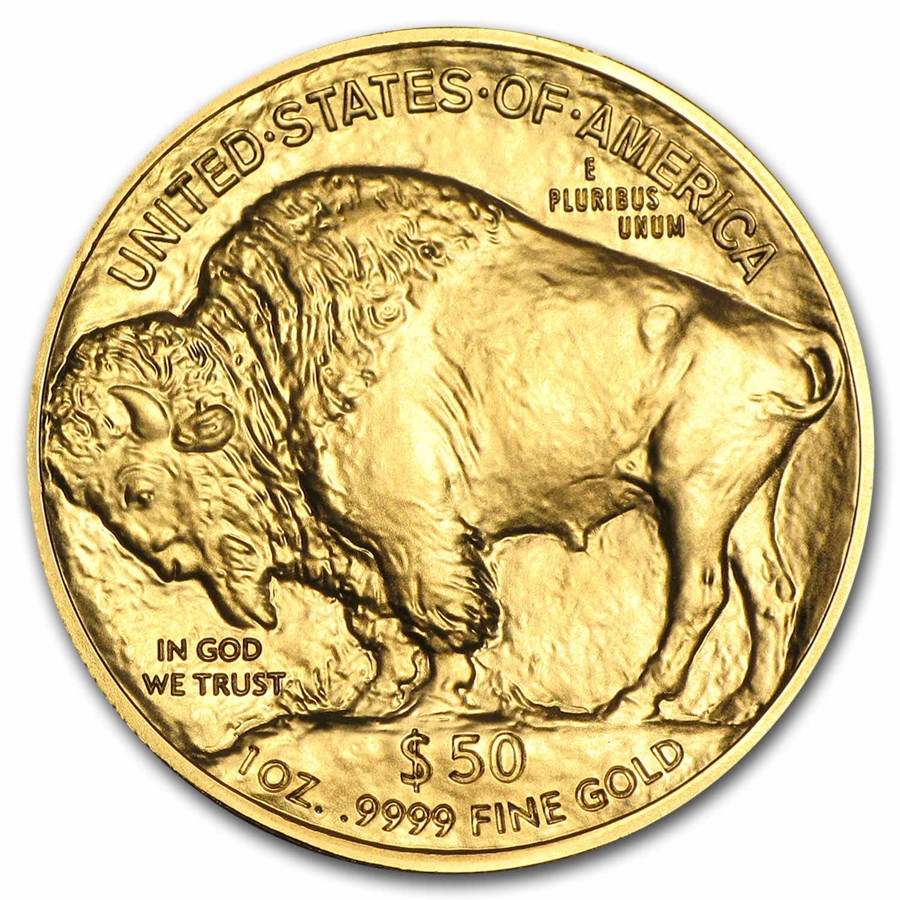 Gouden Buffalo 1 oz 2024 back 101munten Gouden Buffalo 1 oz 2024