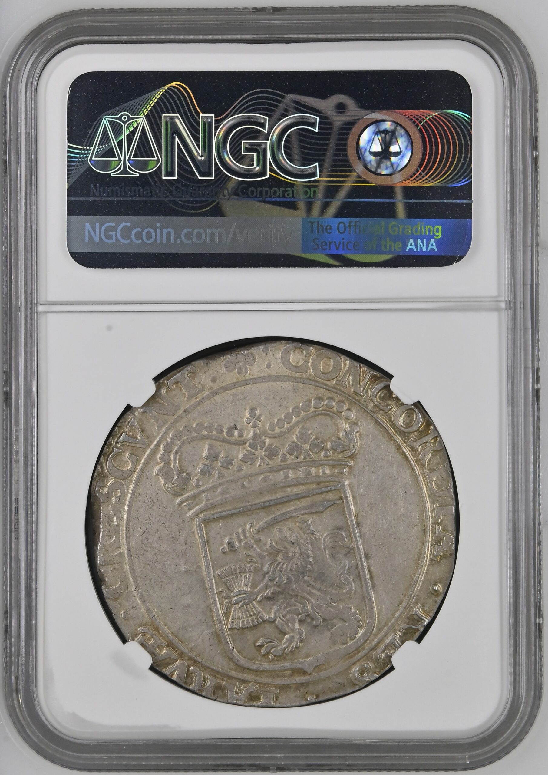 NGC6845621-002_REV Provincie Utrecht Zilveren Dukaat 1659 NGC MS62 - 1e jaar van uitgifte