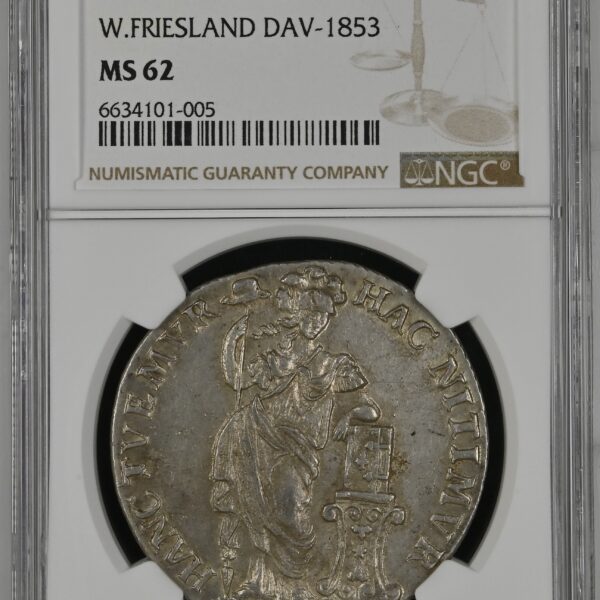West Friesland 3 gulden 1794 Generaliteits MS62 NGC