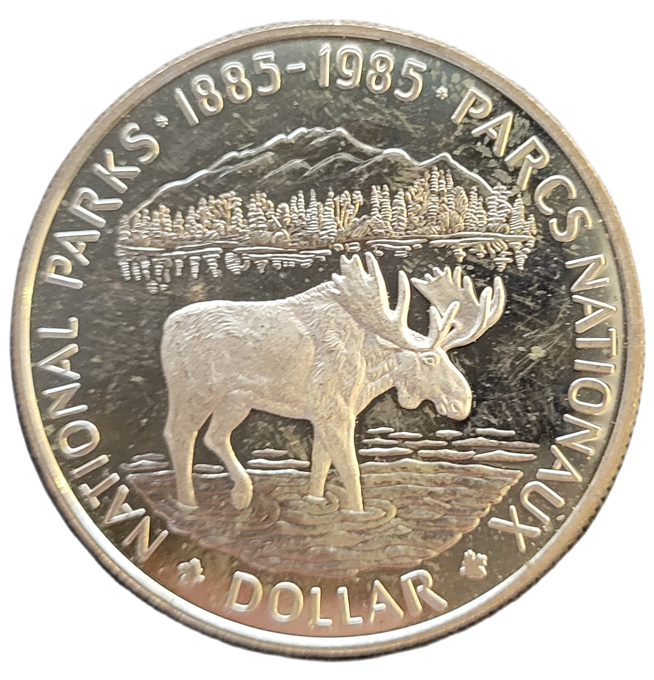 zilveren 1 dollar 1971-1991 Canada3