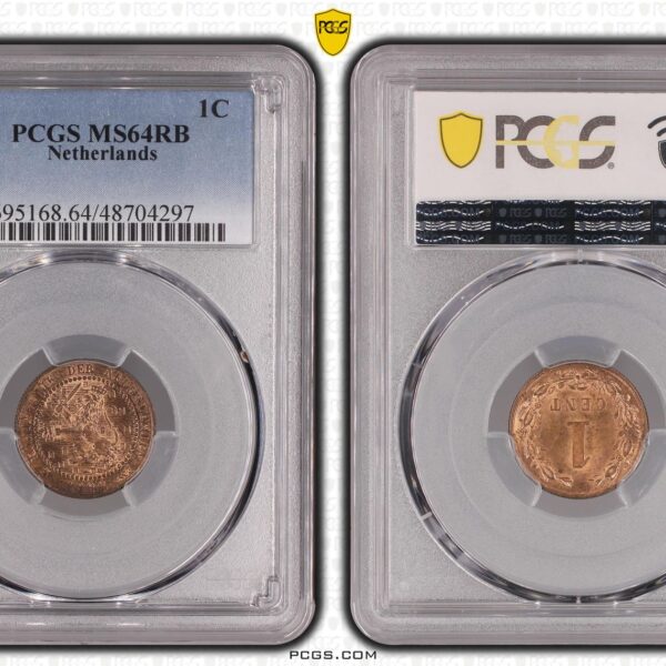 1 cent 1892 MS64 RB PCGS
