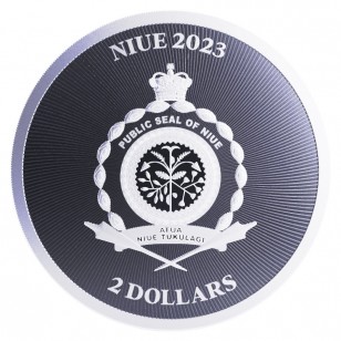lucky clover-Niue 2023-back lucky clover