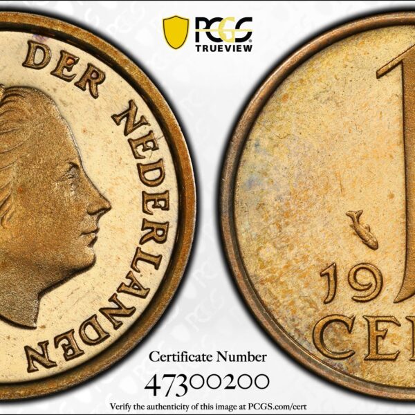 1 cent 1961 Proof PR65 RD CAMEO