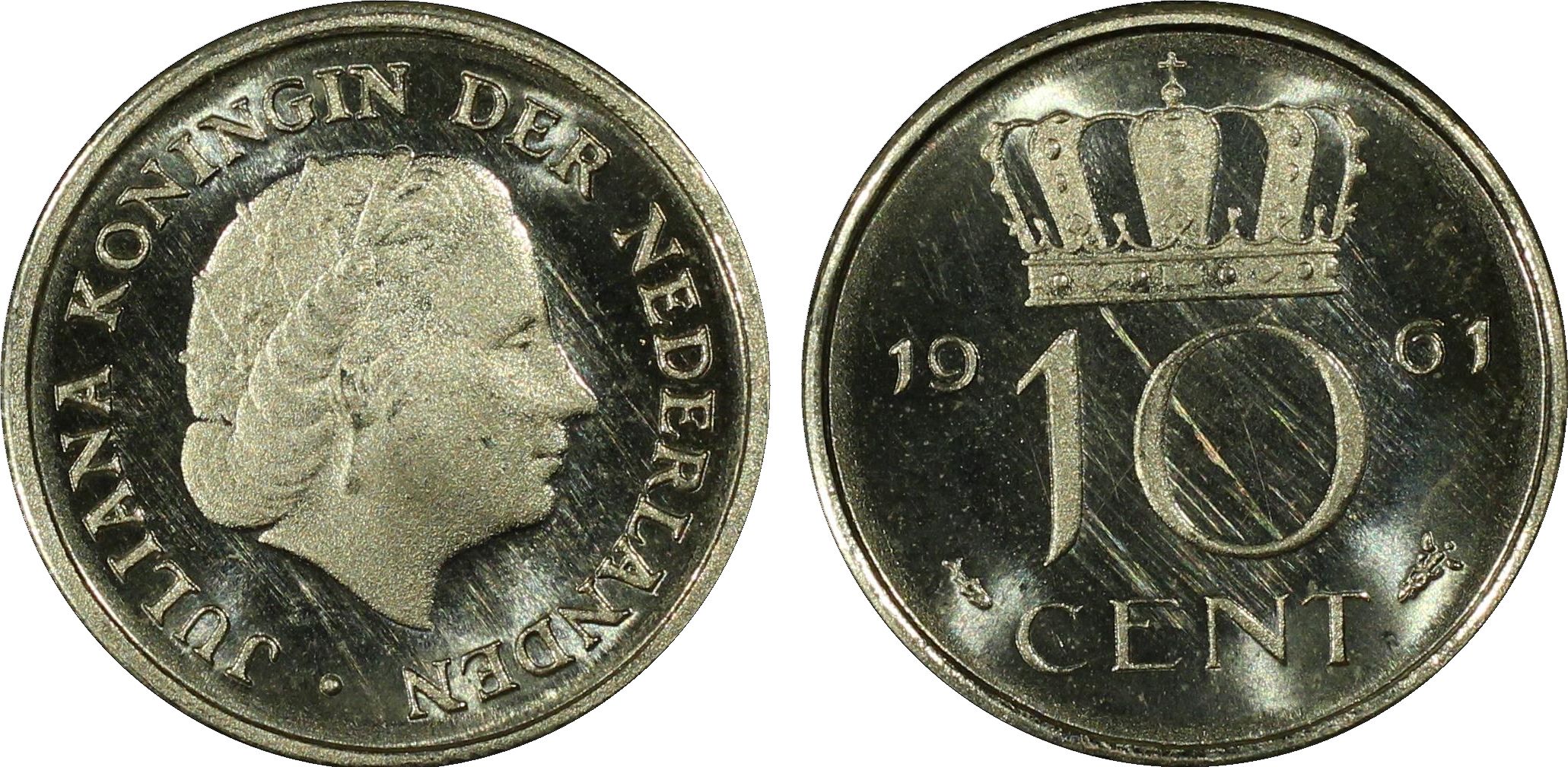 10 cent 1961 PR66DCAM PCGS 10 cent 1961 PR66DCAM PCGS