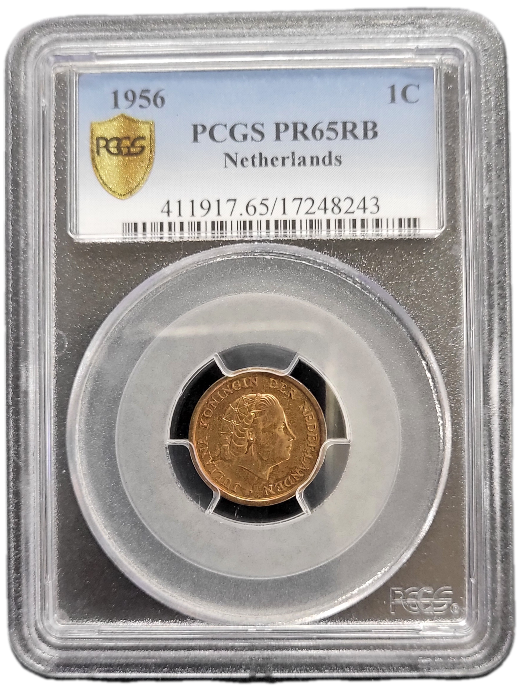 20240517_144722 1 cent 1956 Proof PR65 RB